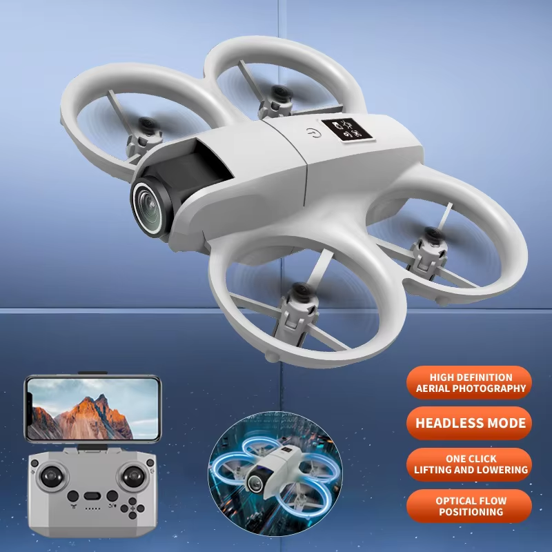 Drone Gimbal Brushless - 2026 NEW GT3 Mini พร้อมโดรนพับได้ LED