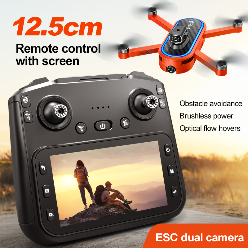 2025 S186 Drone Professional 4 - Drone Gimbal Brushless บทวิจารณ์และราคา