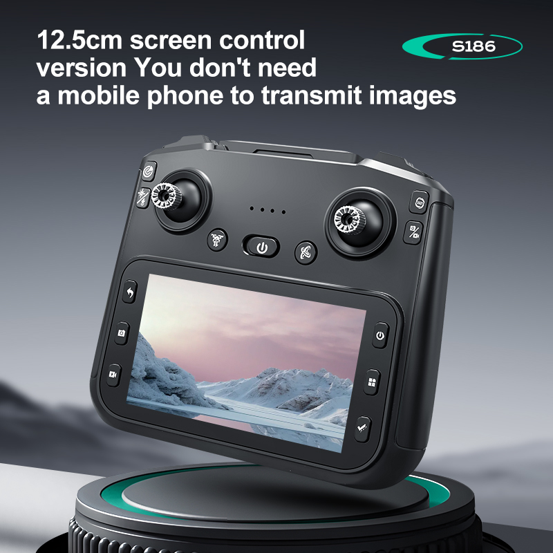 2025 S186 Drone Professional 4 - Drone Gimbal Brushless บทวิจารณ์และราคา