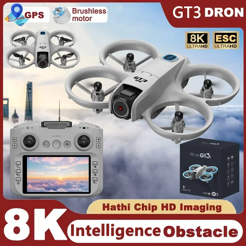 โดรน GT3 Mini รุ่นใหม่ พร้อมกล - Drone Gimbal Brushless บทวิจารณ์และราคา