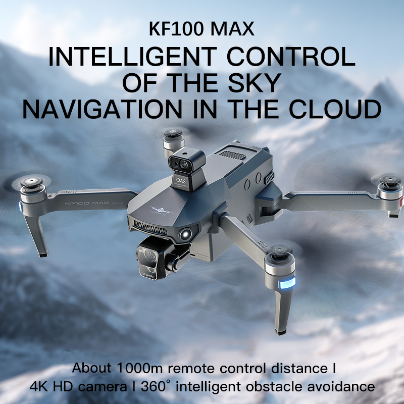 KF100 MAX GPS Drone 4K กล้อง 3 - Drone Gimbal Brushless บทวิจารณ์และราคา
