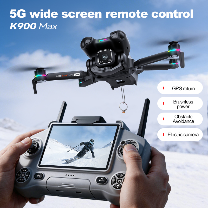 โดรน K900 MAX GPS รุ่นใหม่ พร้ - Drone Gimbal Brushless บทวิจารณ์และราคา