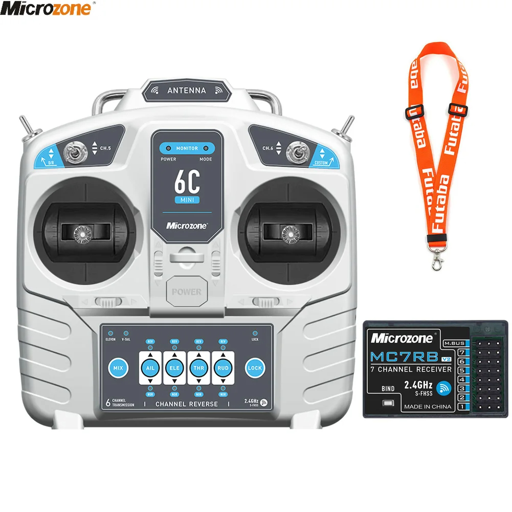 ไมโครโซน MC6C V2ขนาดเล็ก2.4G เ - Drone Gimbal Controller บทวิจารณ์และราคา