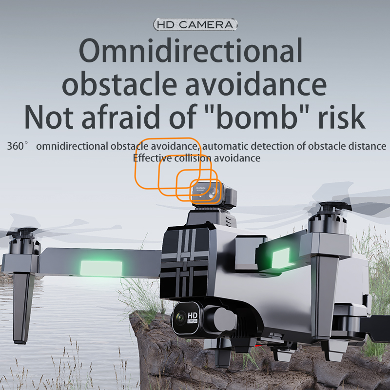 โดรน A380 4K HD สามแกนกันสั่นแ - Drone Gimbal Brushless บทวิจารณ์และราคา