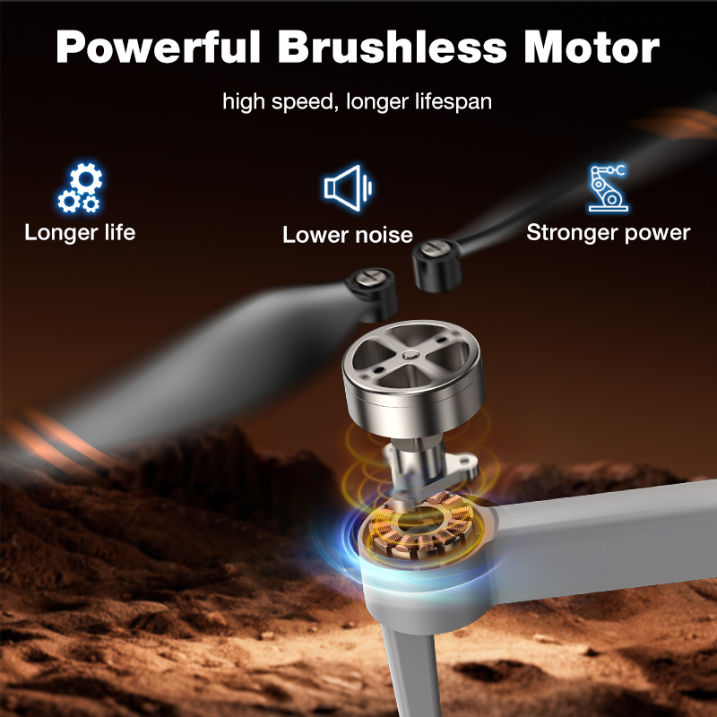โดรนรุ่นใหม่ L017 Pro Brushles - Drone Gimbal Brushless บทวิจารณ์และราคา