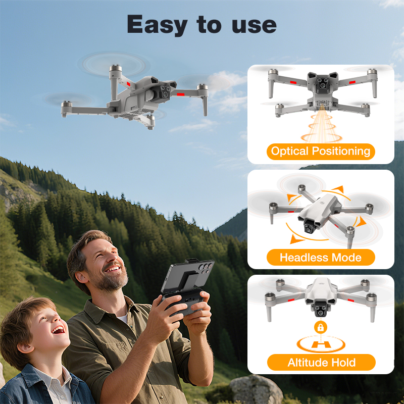 โดรนรุ่นใหม่ L017 Pro Brushles - Drone Gimbal Brushless บทวิจารณ์และราคา