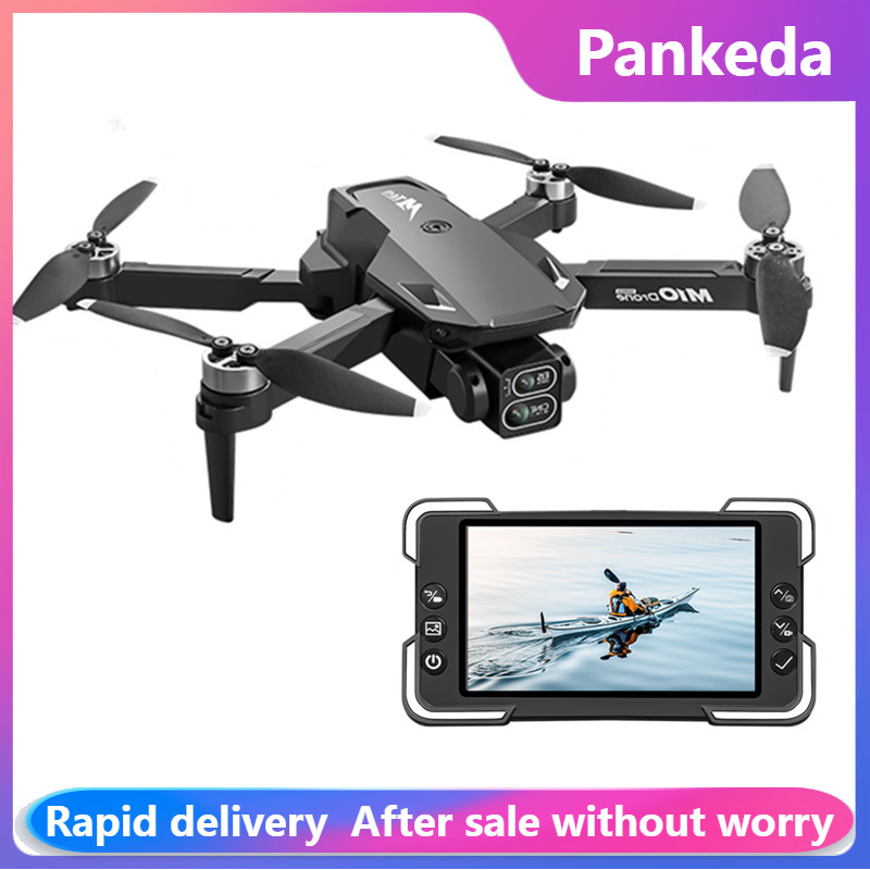 โดรนกล้อง M10 พร้อมรีโมทคอนโทร - Drone Gimbal Brushless บทวิจารณ์และราคา