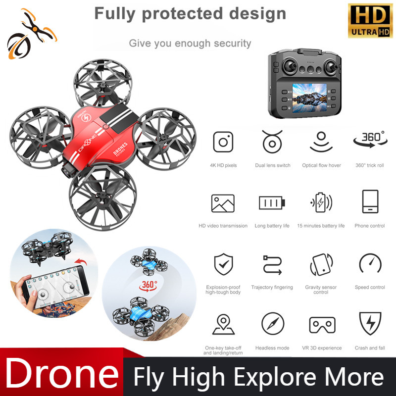 ใหม่ Mini Drone 812PRO อาชีพ H - Drone Gimbal Brushless บทวิจารณ์และราคา